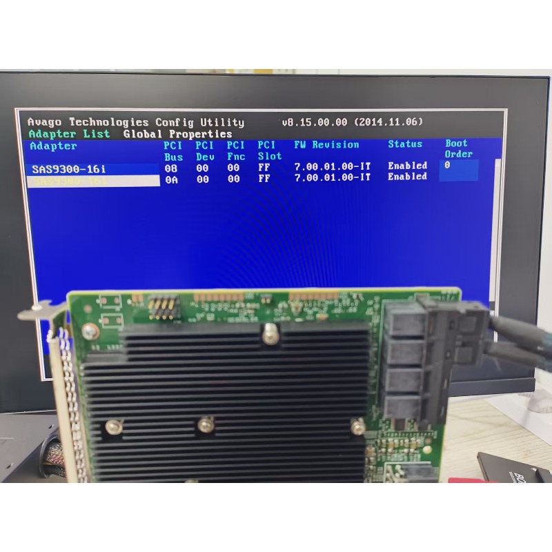 LSI SAS 9300-16i 12GB/S HBA BU - Lsi 9300 16I Hba It Mode 评论和价格