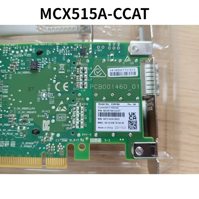MCX515A-CCAT Mellanox ConnectX - 100Gbe Qsfp28 Network Card 评论和价格