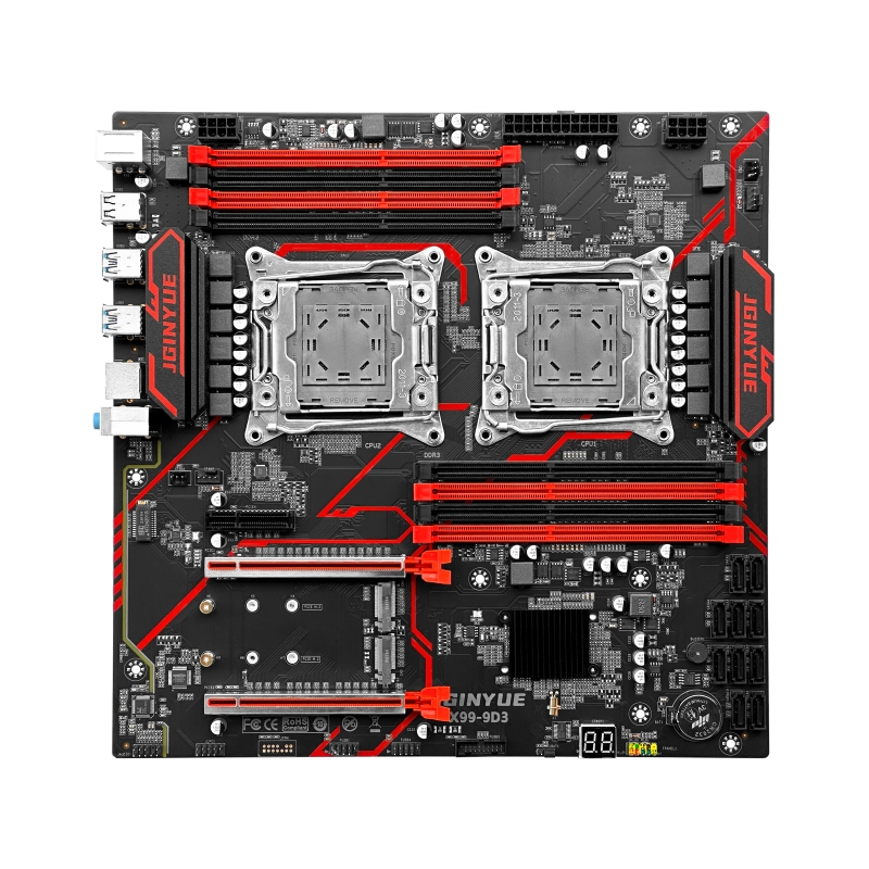 JGINYUE X99-9D3 Motherboard DD - E5 2696 V3 评论和价格
