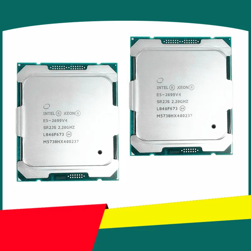 CPU E5-2699V4 2.20GHz 22s 55M  - E5 2699 V4 评论和价格